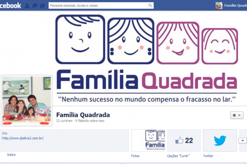 Família Quadrada no Facebook