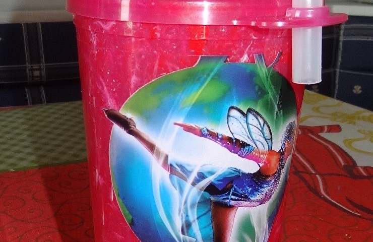 Copo de refrigerante comprado no Busch Gardens