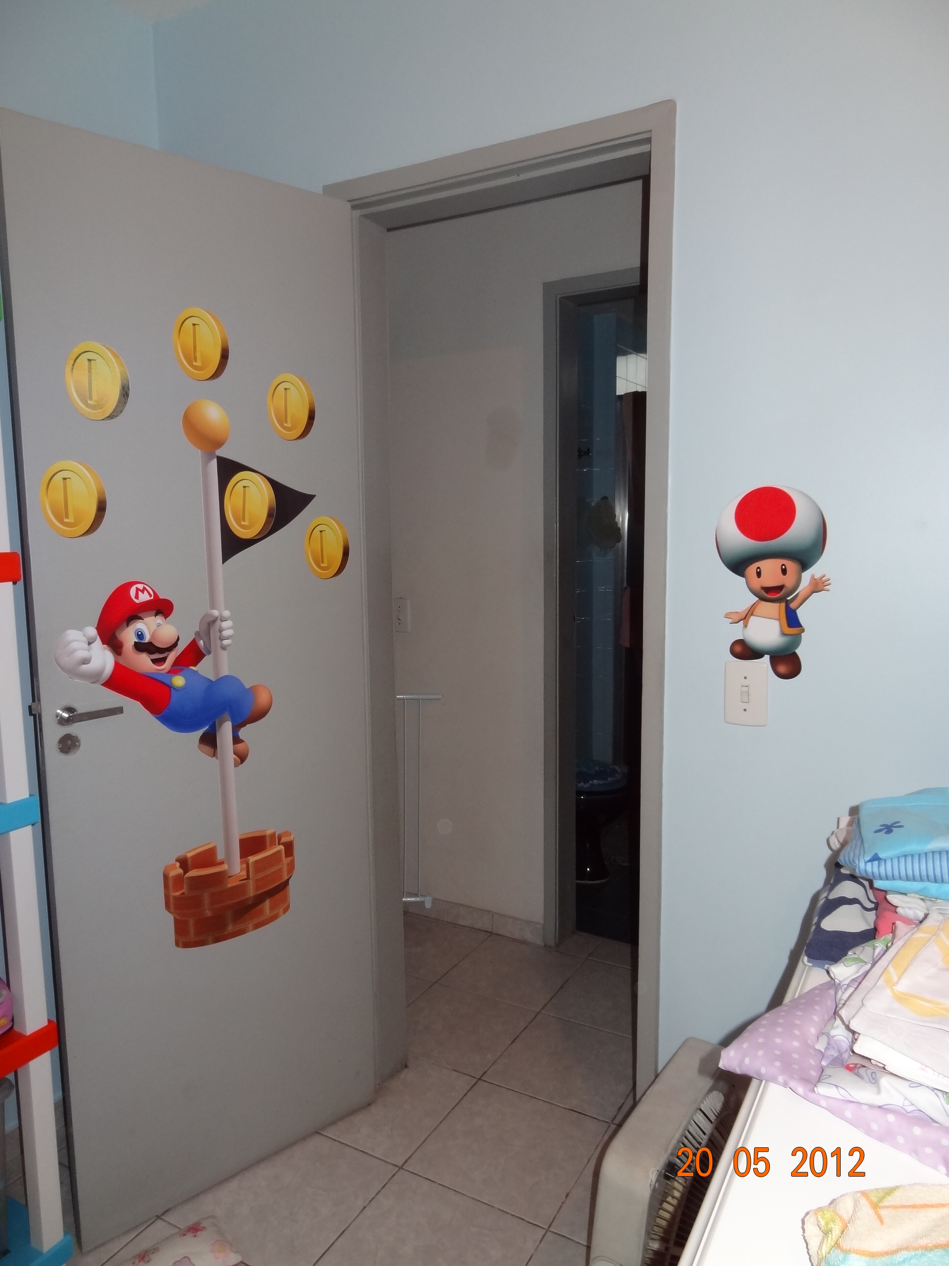 Decoração Mario Bros - O resultado final!