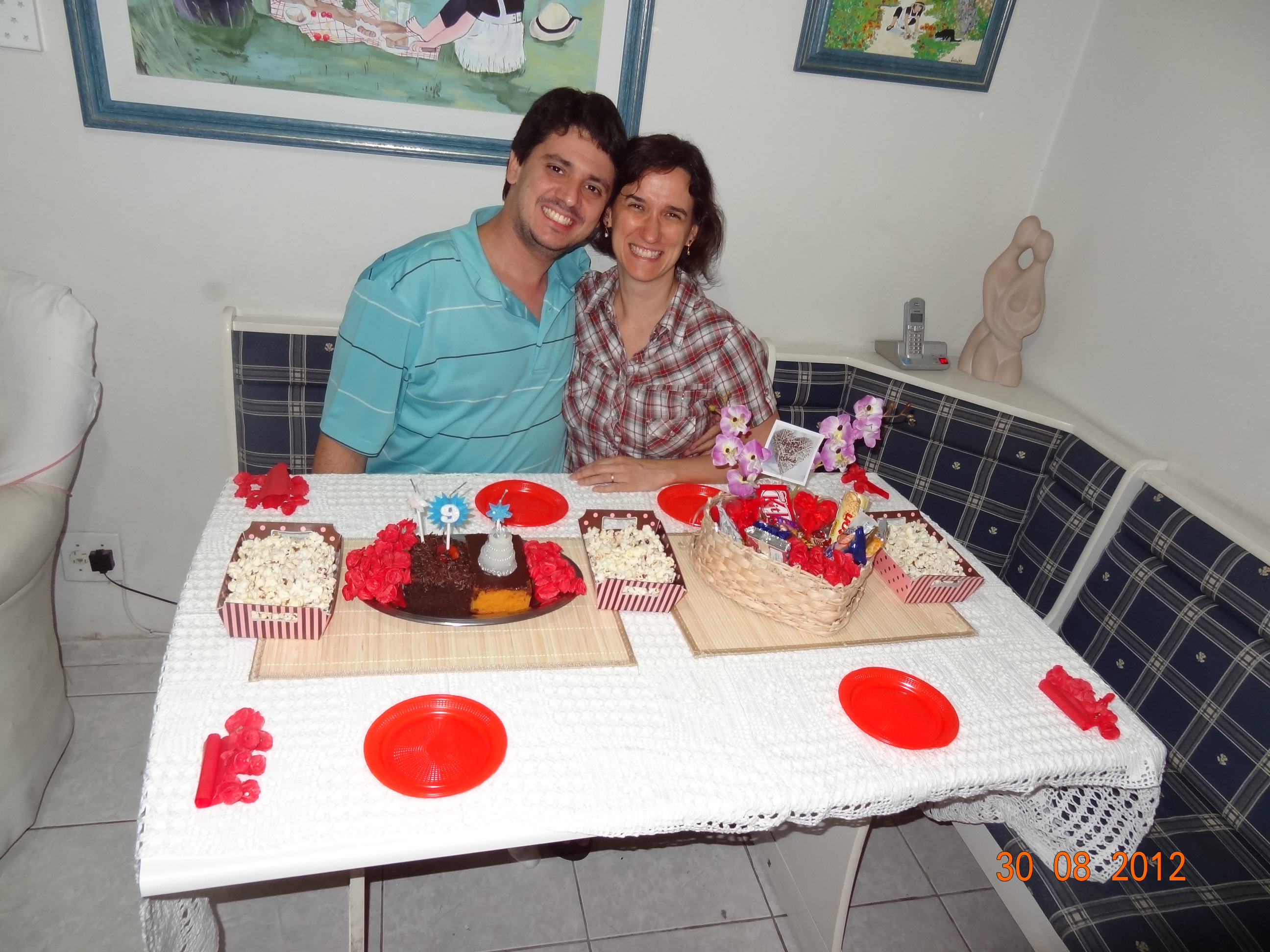 9 anos de casados!