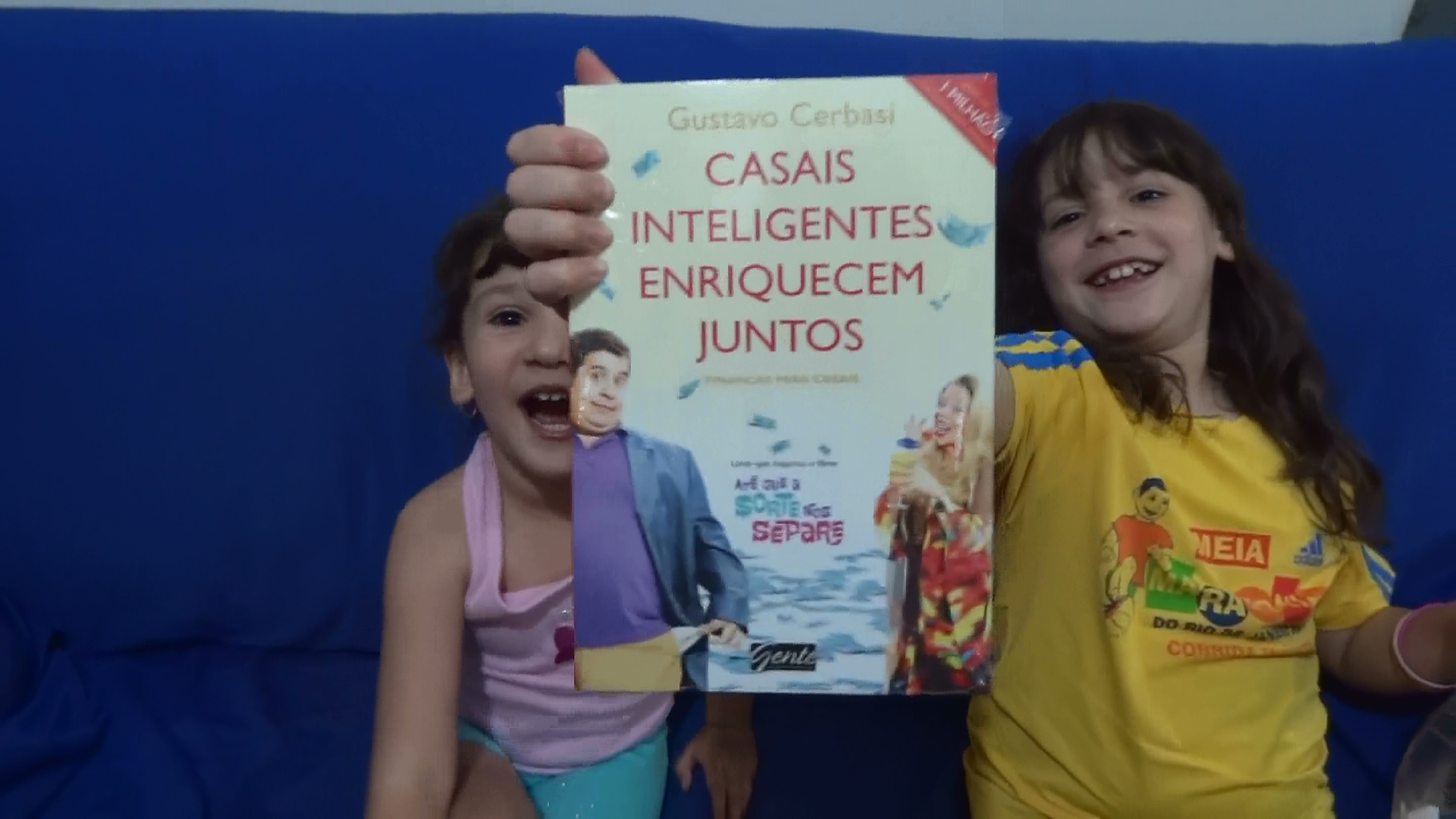 Zoom no livro sorteado