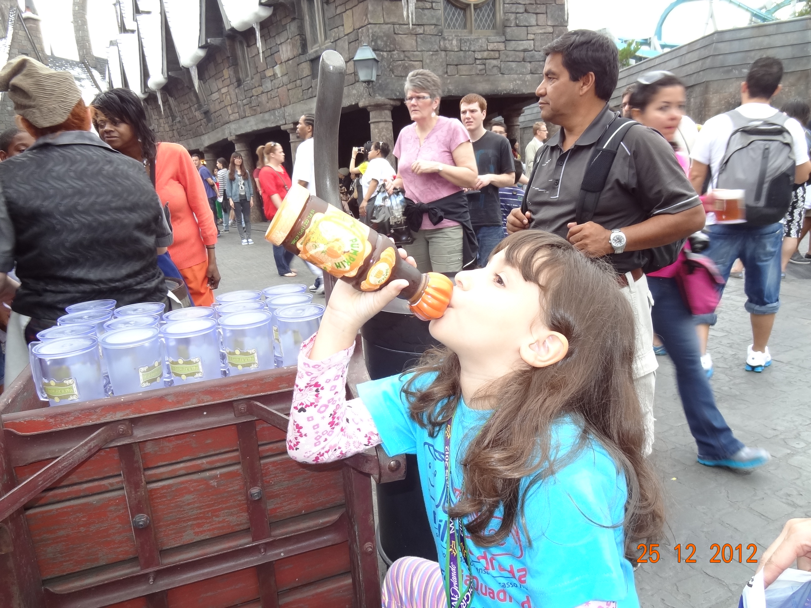 Islands of Adventure: Amanda e o suco de abóbora do Harry Potter